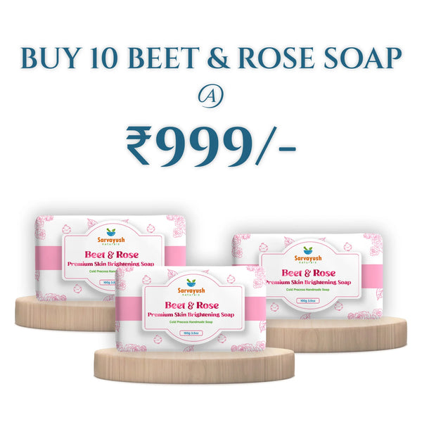 10x Beet & Rose Soap