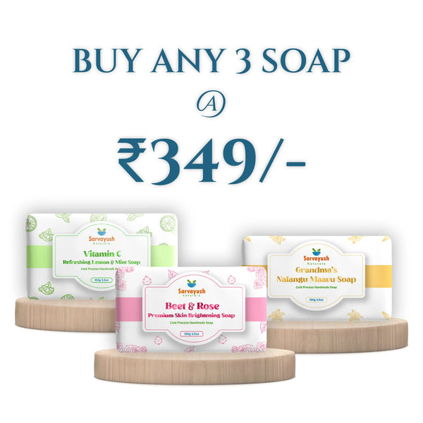 Pack Of Any 3 Hand Made Soap