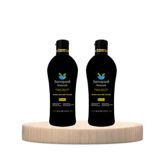 2 × 110 ML Organic Hair Oil