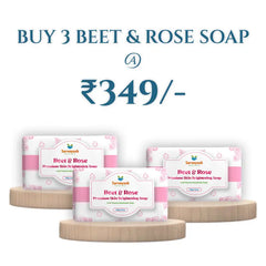 3x Beet & Rose Soap